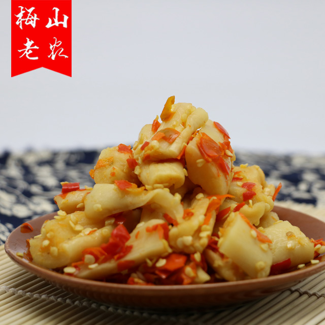 【梅山老农】湖南特产农家坛子菜脆辣萝卜条萝卜干下饭菜