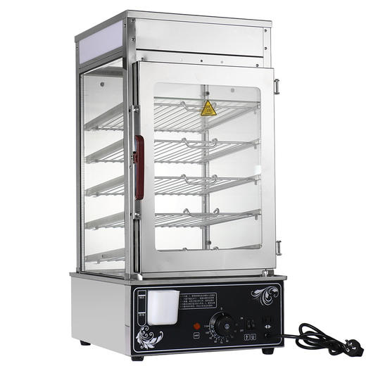 lafa咖啡便利店蒸包机商用钢化玻璃蒸包柜包子馒头保温炉 商品图3