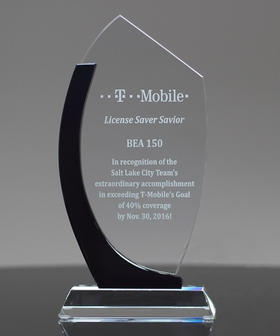 水晶奖杯定制高档奖杯