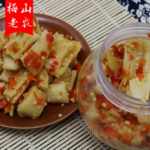 【梅山老农】湖南特产农家坛子菜脆辣萝卜条萝卜干下饭菜 商品图3