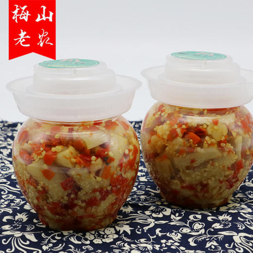 【梅山老农】湖南特产农家坛子菜脆辣萝卜条萝卜干下饭菜 商品图2