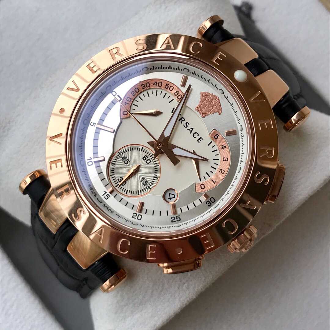 范思哲23c系列小丑款多功能倒计时大秒针倒着走哦原装瑞士石英机芯