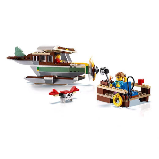 乐高河畔船屋31093