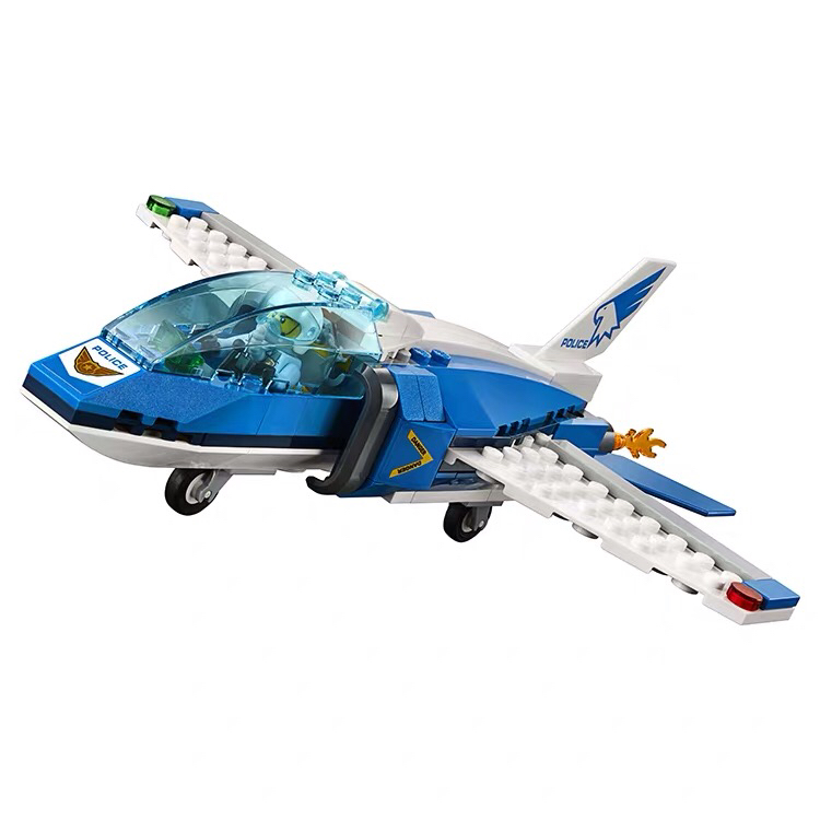 乐高空中特警降落伞追捕60208