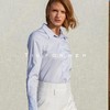18AWDU19 飘逸蓝风琴褶基础衬衫 商品缩略图0