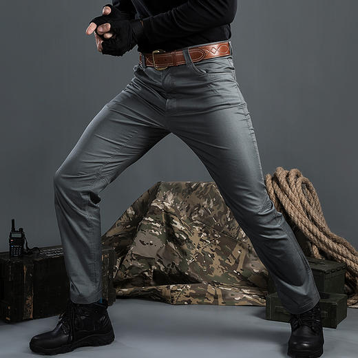【杜邦-T400复合面料-防水防风防油-耐磨抗皱！！】鹰爪行动逆袭者男士休闲功能长裤 商品图9