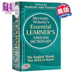 【中商原版】Merriam-Webster's Essential Learner's English韦氏英文字词典