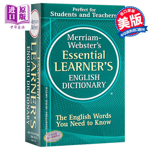 【中商原版】Merriam-Webster's Essential Learner's English韦氏英文字词典 商品图0