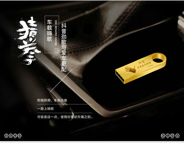 抖音网红车载音乐u盘