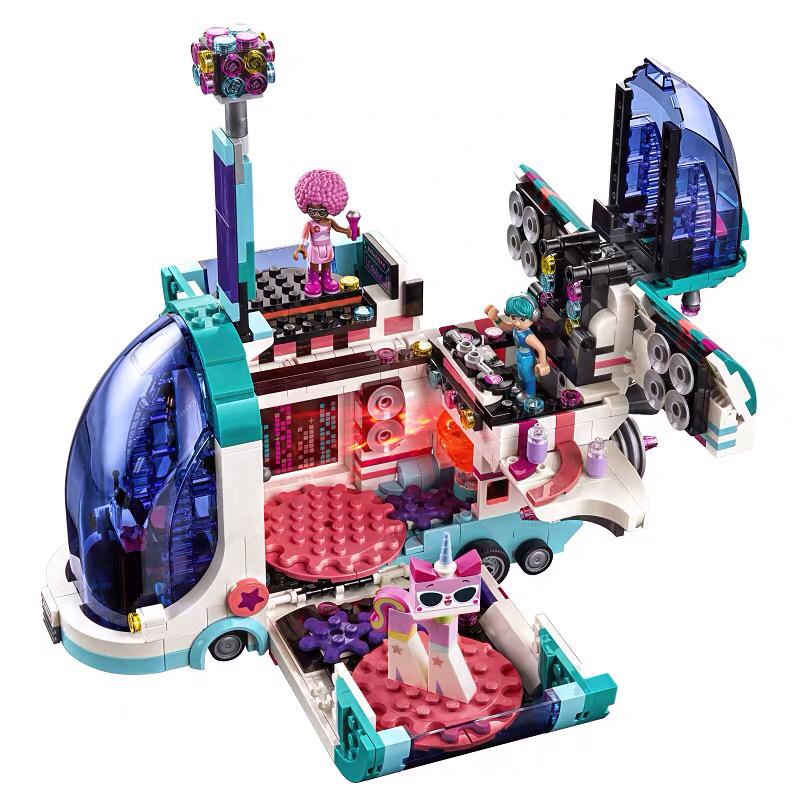 乐高会变形的梦幻派对巴士70828