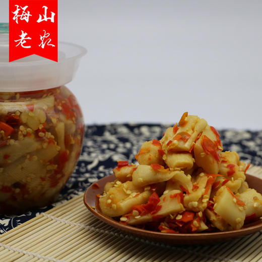 【梅山老农】湖南特产农家坛子菜脆辣萝卜条萝卜干下饭菜 商品图1