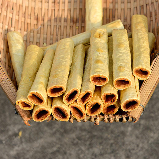 【手工开江黑/黄豆豆笋】 四川省非物质文化遗产， 非转基因大豆制作，无添加，手工传承300年；350克/袋 商品图0