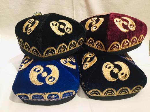 新疆特色民族风 男式 花帽6岁以上 商品图0