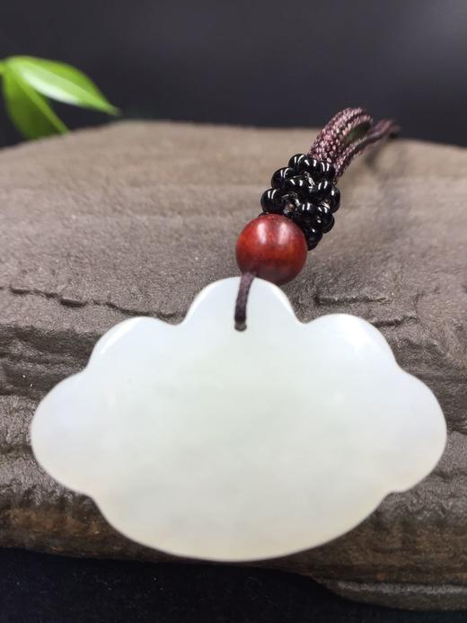 【守护·福锁】和田玉（羊脂玉）挂件 商品图3