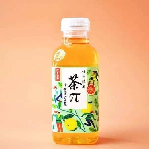 【批发】农夫山泉茶兀柚子绿茶500ml瓶*15瓶/箱 商品图0