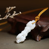 和田玉（羊脂白玉）挂件--金刚杵 约11g / 6g 商品缩略图1