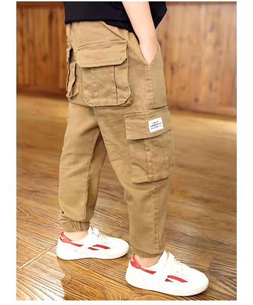 裁缝学苑 TW04儿童工装裤子1:1实物服装纸样剪裁图纸牛皮纸样 商品图3