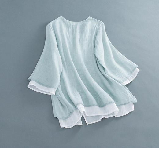 裁缝学苑 AW03女士V领小开衫1:1实物服装纸样剪裁图纸牛皮纸样 商品图2