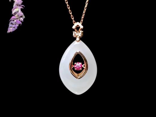 18K金镶羊脂玉（仅支持货到付款） 商品图2