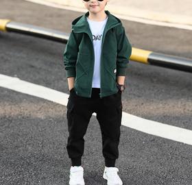 裁缝学苑 TW07童装开衫棒球服1:1实物服装纸样剪裁图纸牛皮纸样