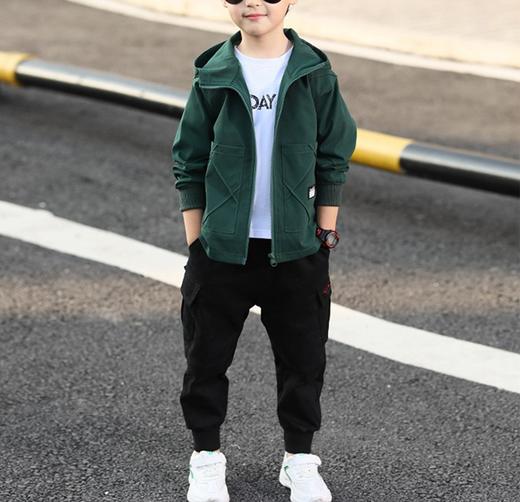 裁缝学苑 TW07童装开衫棒球服1:1实物服装纸样剪裁图纸牛皮纸样 商品图0