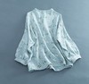 AW02中国灯笼袖棉麻外套女春1:1实物服装纸样剪裁图纸牛皮纸样 商品缩略图4