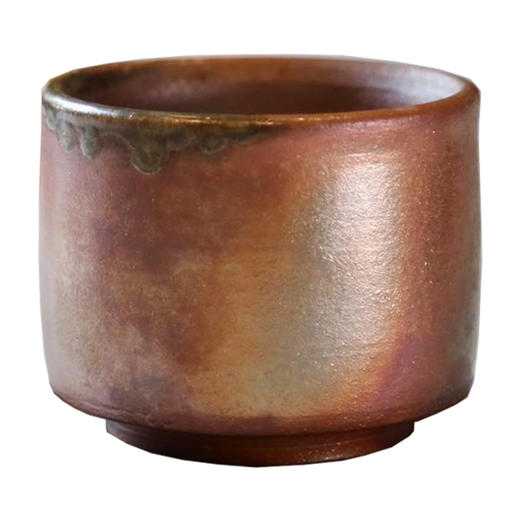 柴烧杯（低杯：口约7cm,高约4cm;高杯：口约7cm，高约5.5cm） 商品图1