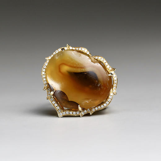 辽代影子玛瑙“心花”戒指 商品图3