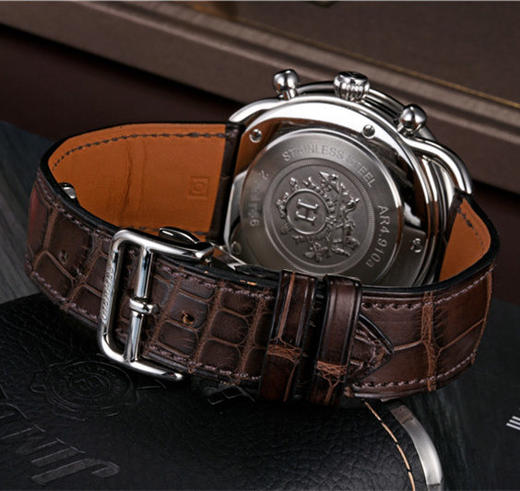 爱马仕hermèsarceau系列男士自动机械表ar4910220mha