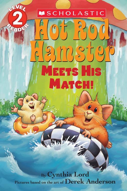 中商原版 学乐分级读物2级仓鼠热罗德的比赛英文原版hot Rod Hamster Meets His Match 故事绘本scholastic 中商进口商城