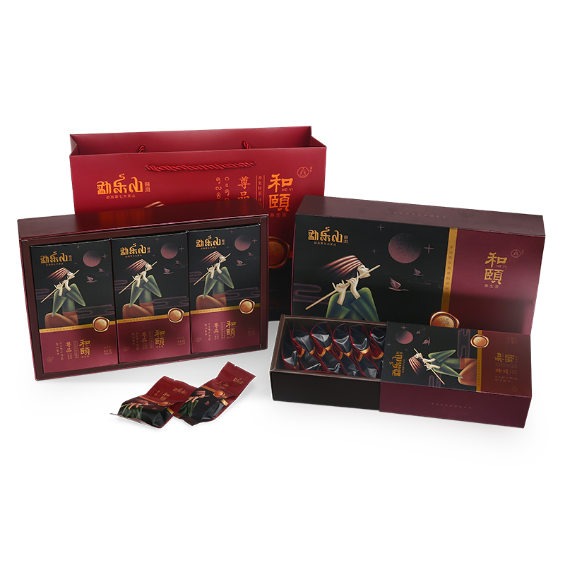 2019和颐（尊品）袋泡熟散茶纸盒装252g