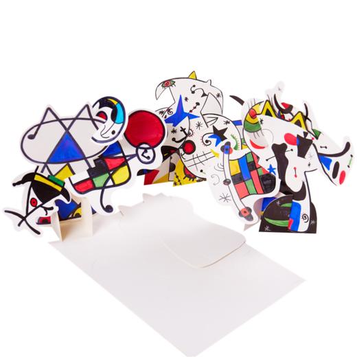 立体米罗  儿童创意手工美劳制作材料包幼儿园diy绘画插卡美术 商品图4