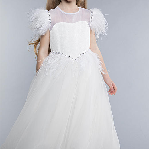 【非质量问题不退换】天鹅裙子表演礼服-白天鹅 商品图5