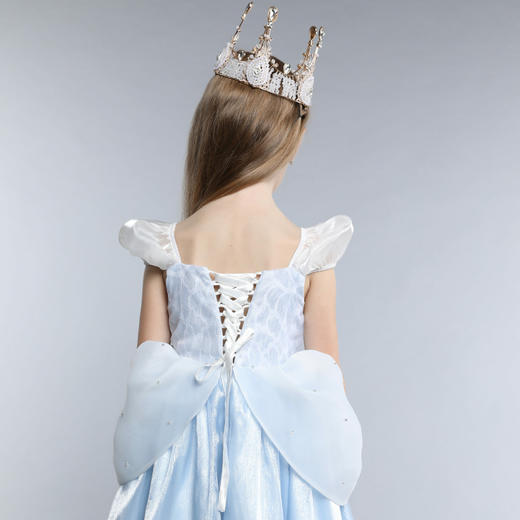 非质量问题不退哦~purshare 蓬纱馆春夏新款儿童纱裙礼服女连衣裙灰姑娘公主裙 商品图3