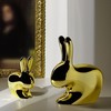 Qeeboo RABBIT 兔椅凳 限量金色 商品缩略图2