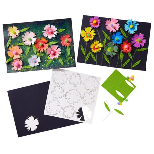 一花一世界 儿童手工diy幼儿园制作材料包涂色创意美劳diy亲子手工 商品图4