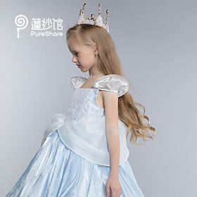 非质量问题不退哦~purshare 蓬纱馆春夏新款儿童纱裙礼服女连衣裙灰姑娘公主裙