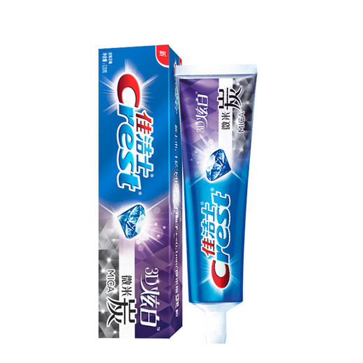 120g佳洁士3D炫白微米炭牙膏 商品图0
