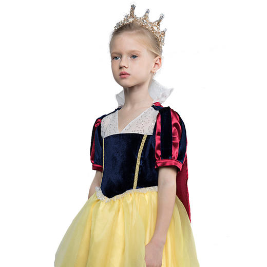 【非质量问题不退换】 白雪公主红色魔法公主裙 商品图5