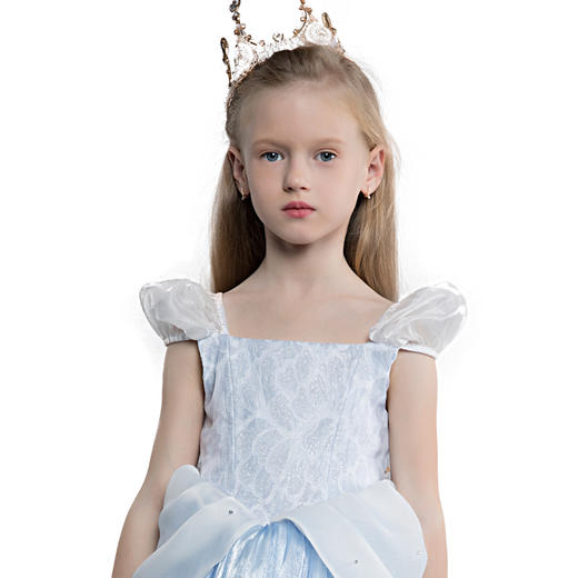 非质量问题不退哦~purshare 蓬纱馆春夏新款儿童纱裙礼服女连衣裙灰姑娘公主裙 商品图4