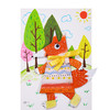 可爱的小狐狸 儿童手工diy幼儿园制作材料包插卡涂色绘画创意美术 商品缩略图2