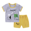 【男童】夏季童装儿童纯棉T恤内衣套装男童女童宝宝婴儿短袖短裤 商品缩略图0