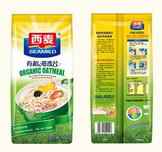 西麦有机燕麦片720g