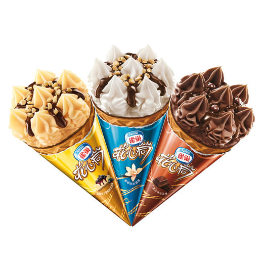 【1支】Nestle/雀巢 花心筒甜筒冰淇淋67g*1支(多种口味可选) 商品图0