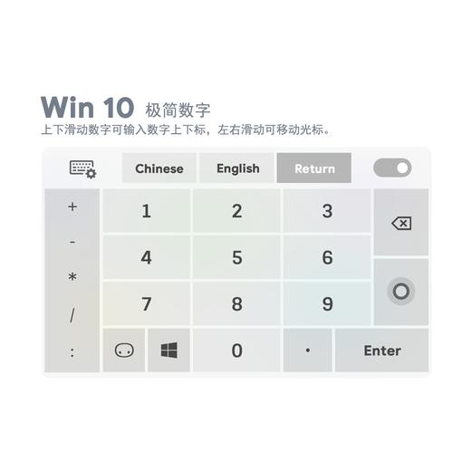 《Win 10》皎月白 升级版流光粒子动效创意 / 百度输入法 / 安卓适用 商品图8