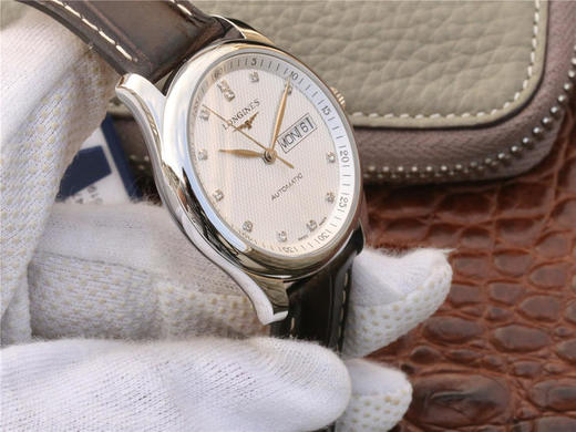 LG浪琴制表传统名匠系列L2.755.4.77.3男表，星期日历双历男表，瑞士进口ETA2836机芯，38.5mm.越巅峰，成就经典. 商品图5