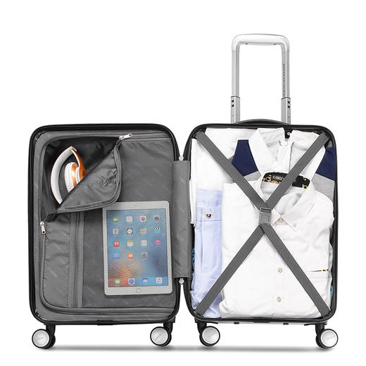 BB8 55001 四轮旋转拉杆箱 20寸 银色 商品图12