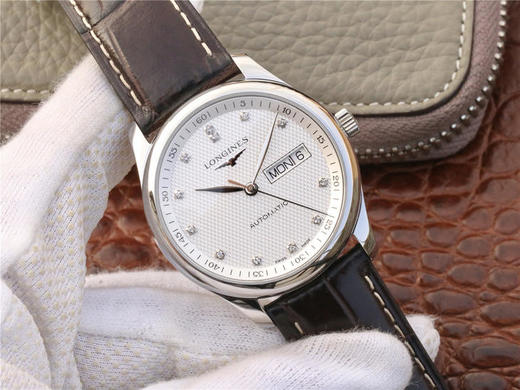 LG浪琴制表传统名匠系列L2.755.4.77.3男表，星期日历双历男表，瑞士进口ETA2836机芯，38.5mm.越巅峰，成就经典. 商品图2
