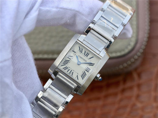 8848卡地亚法式坦克W51008Q3，原装开模，女士进口石英机芯， 20.3×25.35MM 商品图3