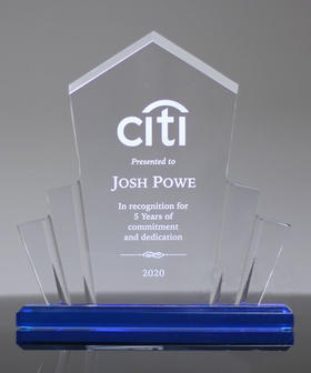 水晶奖创意杯高档奖杯定制